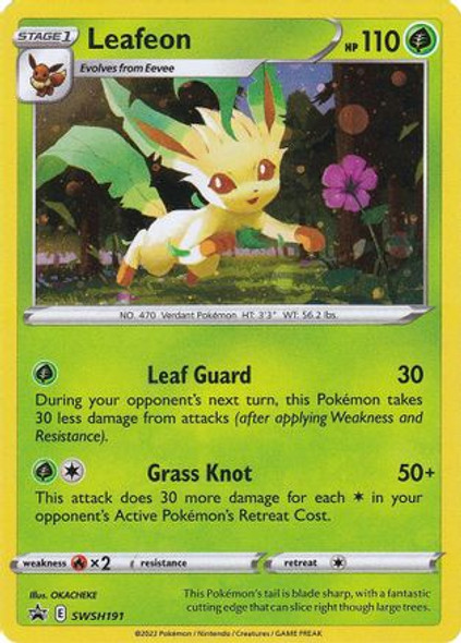 SWSH-191P Leafeon