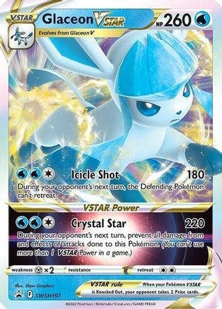 [SWSHP-197] Glaceon VSTAR (Holo)