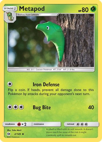 SM01-SUM-002/149UC Metapod