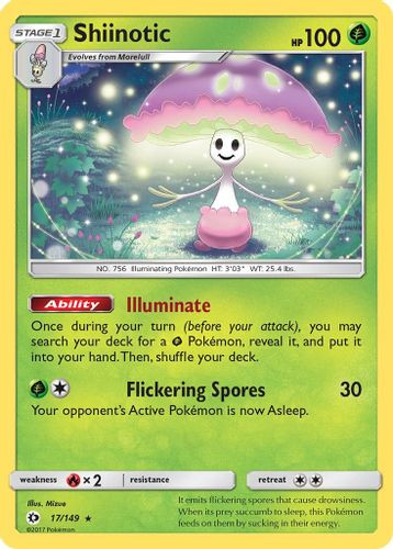 SM01-SUM-017/149HR Shiinotic (Holo)