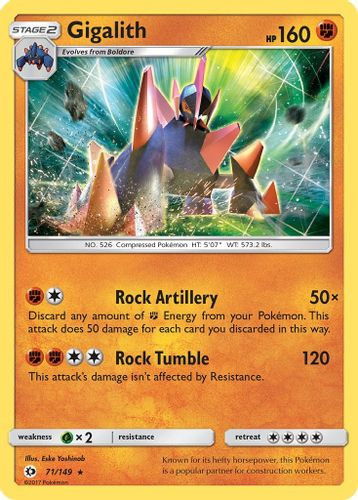 SM01-SUM-071/149HR Gigalith (Holo)