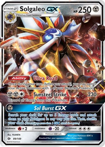 SM01-SUM-089/149UR Solgaleo GX (Holo)