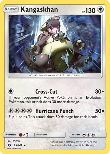 SM01-SUM-099/149HR Kangaskhan (Holo)