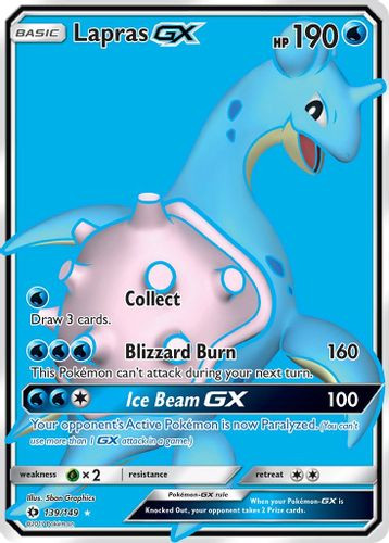 SM01-SUM-139/149UR Lapras GX (Full Art) (Holo)