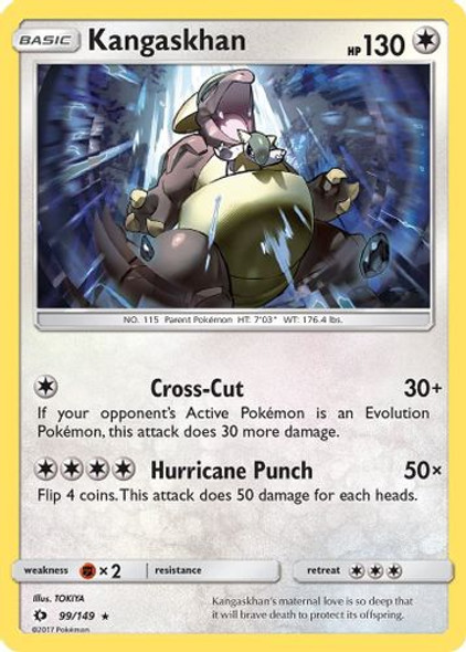 SM01-SUM-099/149HR Kangaskhan (Reverse Holo)