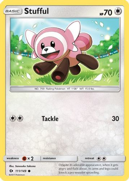 SM01-SUM-111/149C Stufful (Reverse Holo)