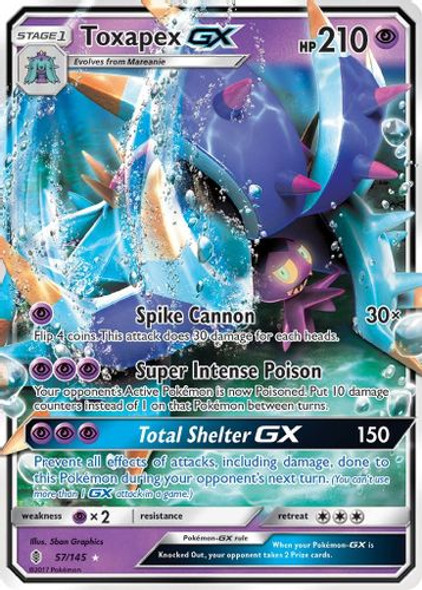 SM02-057/145SR Toxapex GX (Holo)