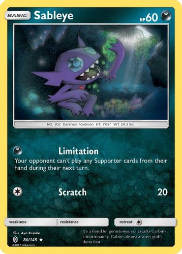 SM02-GRI-080/145UC Sableye