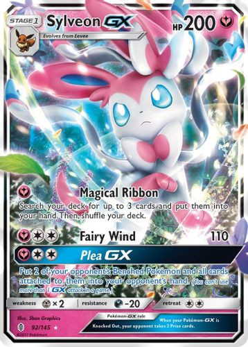 SM02-GRI-092/145UR Sylveon GX (Holo)
