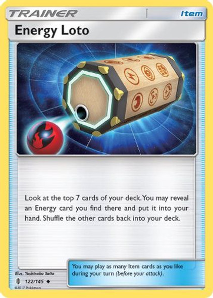 SM02-122/145UC Energy Loto