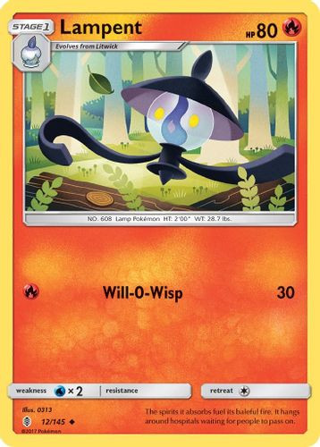 SM02-GRI-012/145UC Lampent (Reverse Holo)
