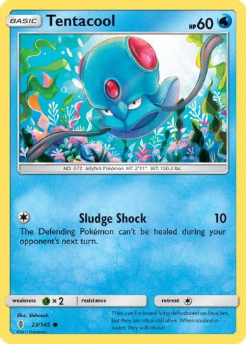 SM02-GRI-023/145C Tentacool (Reverse Holo)