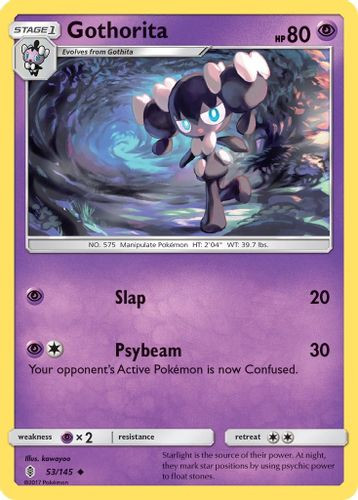 SM02-GRI-053/145UC Gothorita (Reverse Holo)