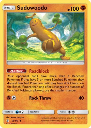 SM02-GRI-066/145UC Sudowoodo (Reverse Holo)