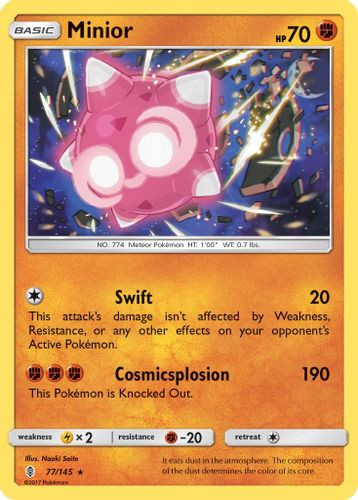 SM02-GRI-077/145HR Minior (Reverse Holo)