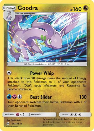 SM02-GRI-096/145HR Goodra (Reverse Holo)