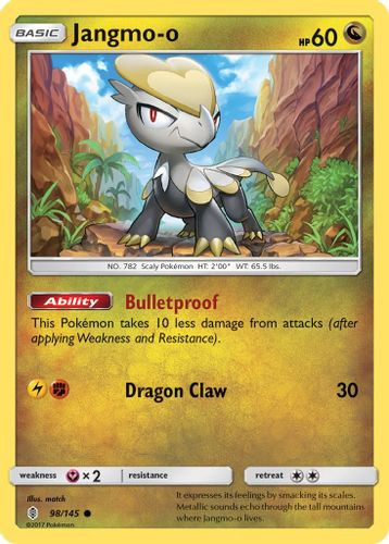 SM02-GRI-098/145C Jangmo-o (Reverse Holo)