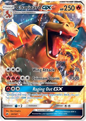 SM03-BUS-020/147UR Charizard GX (Holo)