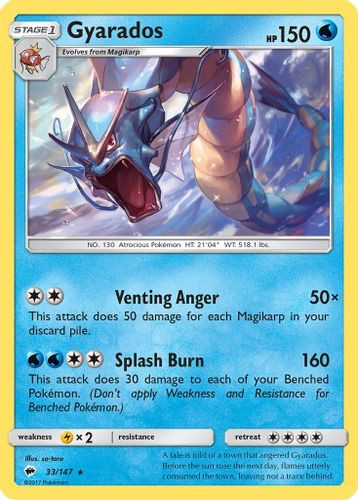 SM03-BUS-033/147HR Gyarados (Holo)
