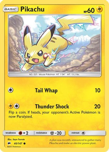 SM03-BUS-040/147C Pikachu