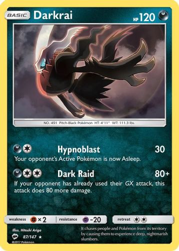 SM03-BUS-087/147HR Darkrai (Holo)