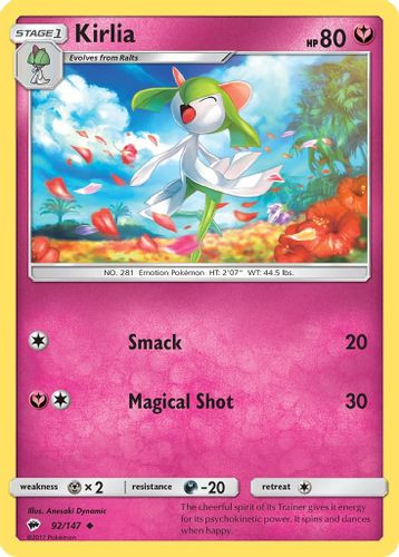 SM03-BUS-092/147UC Kirlia