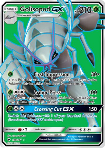 SM03-129/147UR Golisopod GX (Full Art) (Holo)