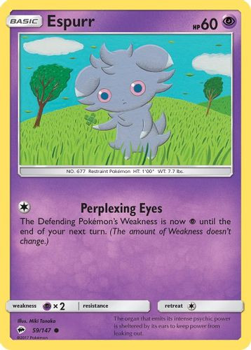 SM03-BUS-059/147C Espurr (Reverse Holo)
