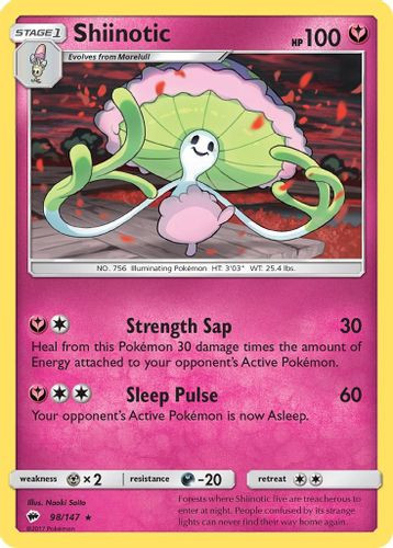 SM03-BUS-098/147R Shiinotic (Reverse Holo)