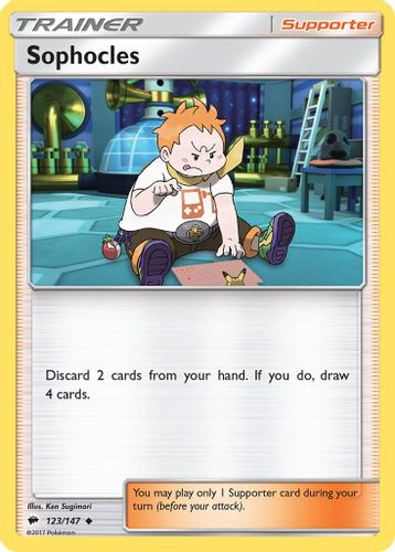 SM03-BUS-123/147UC Sophocles (Reverse Holo)