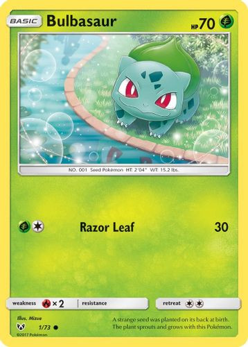 SM03A-SLG-001/73C Bulbasaur