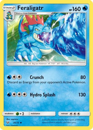 SM03A-SLG-020/73UC Feraligatr