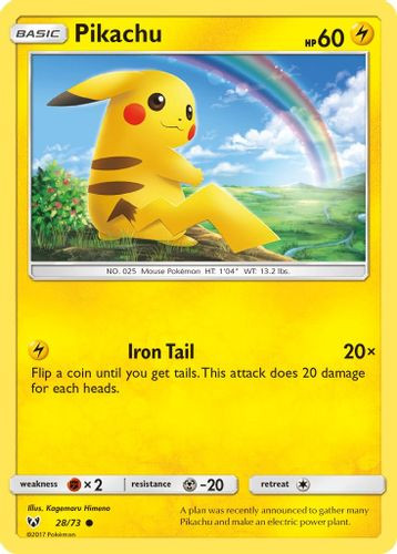SM03A-SLG-028/73C Pikachu