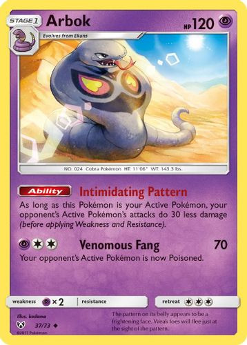SM03A-SLG-037/73UC Arbok