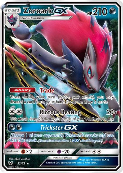 SM03A-053/73SR Zoroark GX (Holo)