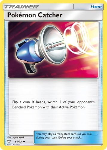 SM03A-SLG-064/73UC Pokemon Catcher (Reverse Holo)