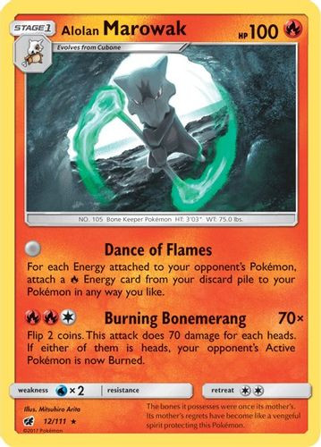 SM04-CIN-012/111HR Alolan Marowak (Holo)