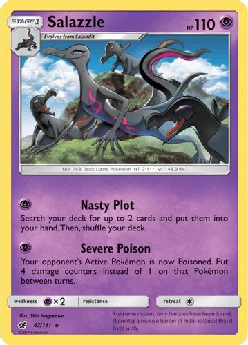 SM04-CIN-047/111HR Salazzle (Holo)