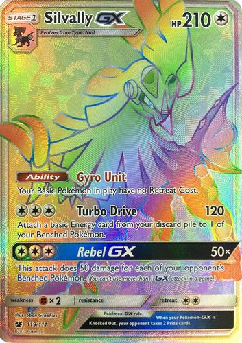 SM04-CIN-119/111SEC Silvally GX (Holo)