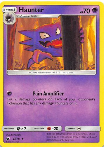 SM04-CIN-037/111UC Haunter (Reverse Holo)
