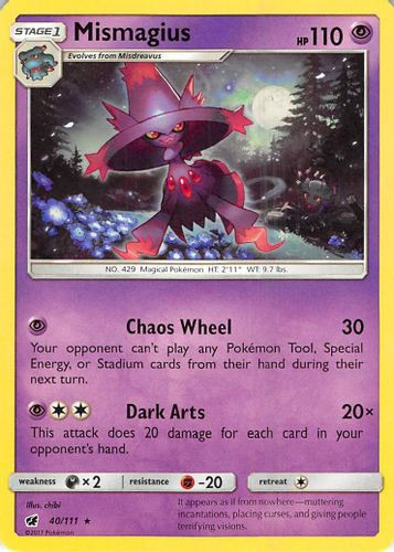 SM04-CIN-040/111R Mismagius (Reverse Holo)