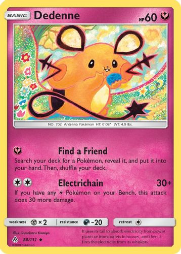 SM06-FLI-088/131UC Dedenne (Reverse Holo)