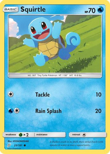 SM09-TEU-023/181C Squirtle (Reverse Holo)