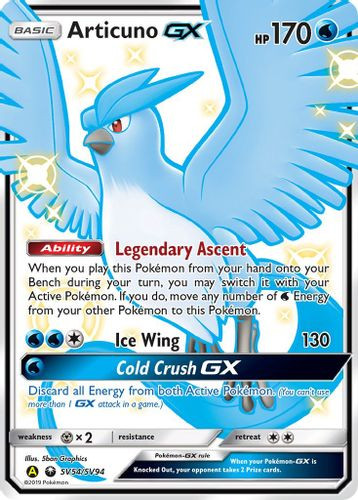 SM11B-HIF-054/94SV Articuno GX (Holo)