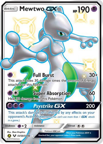 SM11B-HIF-059/94SV Mewtwo GX (Holo)