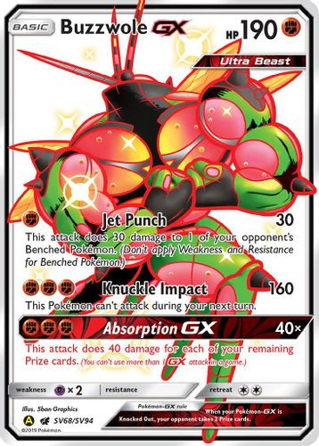 SM11B-HIF-068/94SV Buzzwole GX (Holo)