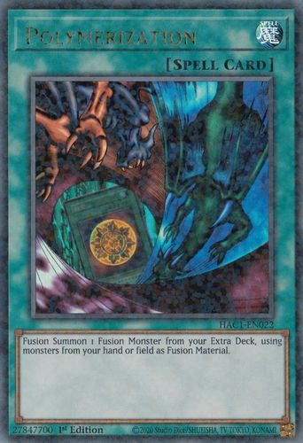 HAC1-EN022 Polymerization (Duel Terminal Technology Ultra Rare) <1st>