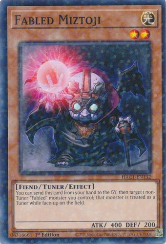 HAC1-EN132 Fabled Miztoji (Duel Terminal Technology Common) <1st>