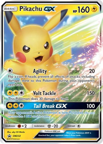 [SMP-232] Pikachu GX (Holo)