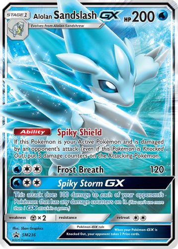 [SMP-236] Alolan Sandslash GX (Holo)